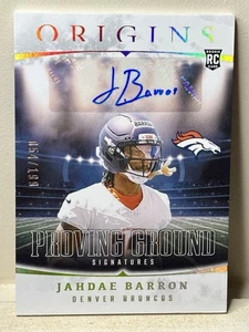 2025 Panini Origins Jahdae Barron Rookie Proving Ground Signatures Auto 054/199 - Bild 1 von 3