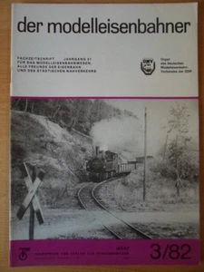 MODELLEISENBAHNER März 3 - 1982 * Modellbau Lokomotiven Reichsbahn DDR - Picture 1 of 1