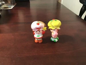 Pair of Vintage Strawberry, Shortcake ornaments - Picture 1 of 3