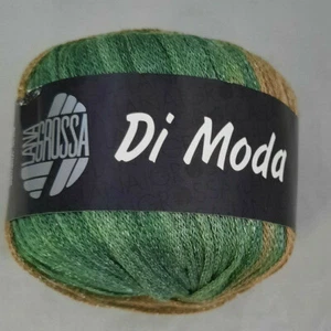 (139 €/kg): 50 g LG DI MODA, Bändchengarn im Farbverlauf, Fb. 018 #5434 - Bild 1 von 2