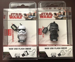 Nueva unidad flash Star Wars Kylo Rey & Stormtrooper USB 2.0 16 GB - Imagen 1 de 5