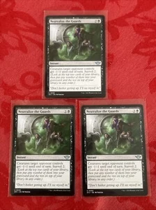 3x Magic The Gathering - Neutralize the Guards - Outlaws of Thunder Junction casi nuevo x3 - Imagen 1 de 6