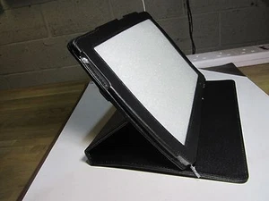 PU Leather 360 Rotation Carry Case Stand Folder for Acer Iconia Tab A500 Tablet - Picture 1 of 9