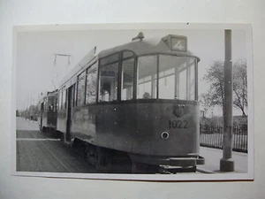 N086 - Años 40 ROTTERDAM TRANVÍAS Co - TRANM Nº1022 FOTO Países Bajos Holanda - Imagen 1 de 2
