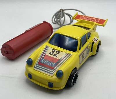 Vintage AN Porsche rare Yellow Golf Club remote Control HTF Made In Greece WORKS - Image 1 of 4