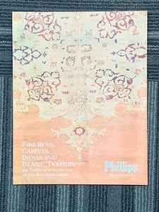 Phillips London Fine Rugs,Carpets,Indian & Islamic Textiles Sale 30,981 Oct 2000 - Picture 1 of 3