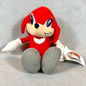 Vintage Knuckles the Echidna 8" Plush Sega Toy Network Sonic the Hedgehog NWT - Picture 1 of 7