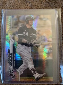 2020 TOPPS CHROME UPDATE YASMANI GRANDAL U-9 XFRACTOR PARALLEL 76/99
