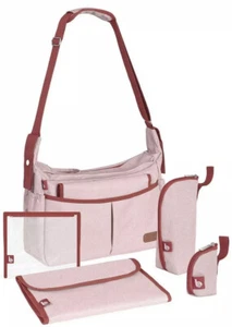 Babymoov USA Urban Diaper Changing Change Bag Melange Pink - Picture 1 of 8