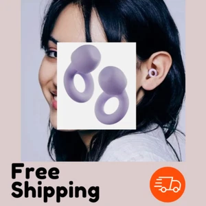 Loop Quiet 2 Ear Plugs Ultra-Comfy Reusable Noise-Reducing For Sleep,VIOLET Calm - Picture 1 of 6