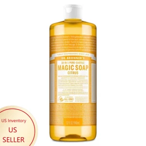 Dr. Bronner's Magic Pure Castile Liquid Soap - Citrus - 32 fl oz - Picture 1 of 10