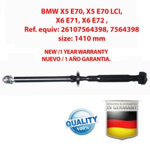 TRANSMISION CARDAN equivalente X5 E70, X6 E71,E72 26107564398, 7564398 nuevo - Imagen 1 de 3