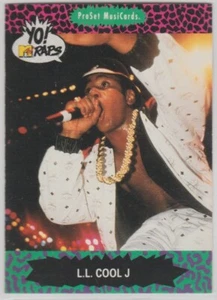 Pro Set Yo! 1991 MTV Raps #48A L.L. Cool J RC NCIS HOF Sirius XM Rock The Bells - Imagen 1 de 1