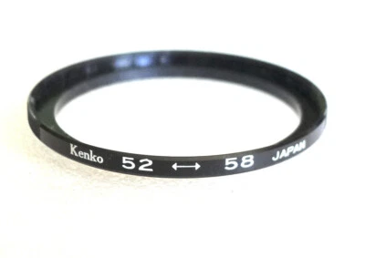 52-58mm Step-Up Ring Adapter - 52mm-58mm Stepping Ring - PERFECT - Image 1 of 2