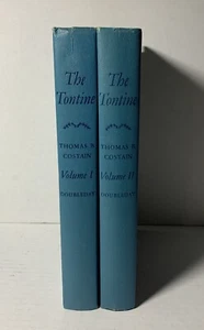2 The Tontine Volumes 1 & 2 By Thomas B. Costain 1955 HB - Imagen 1 de 14
