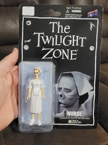 Twilight Zone Nurse Beholder Bif Bang Pow Figure Color Variant New As-Is Pics H Cover