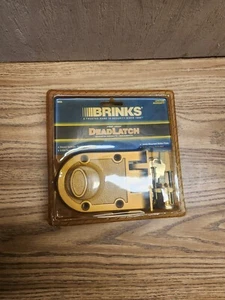 Llave de bloqueo de cerrojo fundido a presión a prueba de Jimmy monocilíndrico de alta seguridad Brinks NOS - Imagen 1 de 6