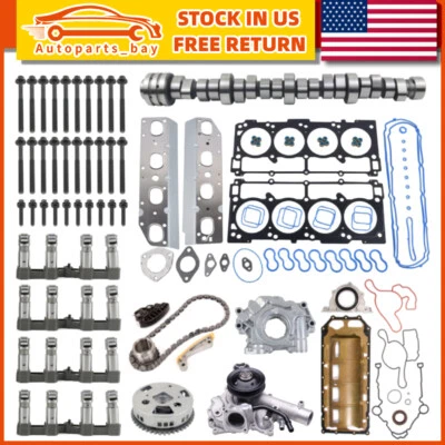 Kit árbol de levas y elevadores y kit de distribución HEMI MDS de 5,7 L para camioneta Ram 1500 2009-2019 Foto 1 de 4