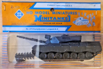 H0 Roco Z-275 Minitank Kampfpanzer Leopard A4 Panzer Modell in OVP - Bild 1 von 4