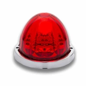 Trux Star Burst Series Watermelon Stop, Turn & Tail Light - Red LED/Red Lens - Picture 1 of 2