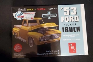 AMT 1953 Ford Pickup Truck 3 in 1 Trophy Series 1/25 Model Kit Retro '53 AMT882 - Picture 1 of 7