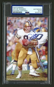 Archie Manning Signed Photo (PSA) New Orleans Saints Auto - Picture 1 of 2