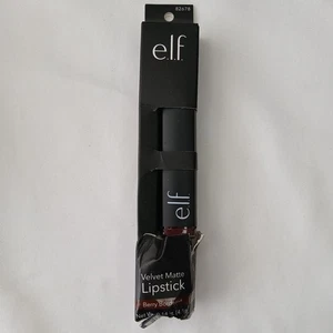 Elf Velvet Matte Lipstick #82678 Berry Bordeaux New In Box Sealed - Picture 1 of 3