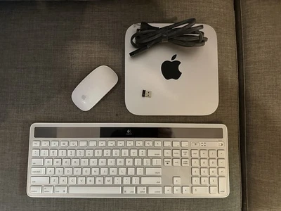 Apple Mac mini (Late 2014) i5 2.6GHz, 8GB RAM, 1TB HDD, OSX 12 + Keyboard/Mouse - Image 1 of 4