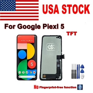 TFT LCD Display Digitizer Assembly For Google Pixel 5 Touch Screen Parts HAU - Picture 1 of 11