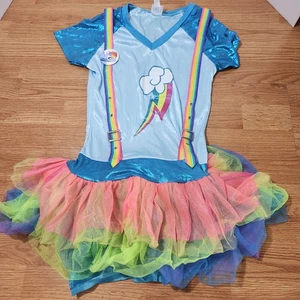 Vestido My Little Pony Rainbow Dash Disfraz Junior Pequeño 3-5 - Imagen 1 de 6