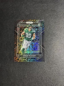2022 Panini Prizm Jermey Ruckert #1/1 Black Shimmer Rookie Jets - Picture 1 of 2