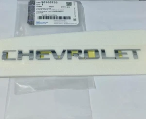 Letras emblema Chevrolet GM para todos los Chevrolet Insignia insignia placa logotipo LN121 - Imagen 1 de 5