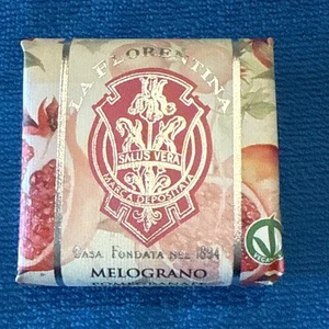 La Florentina Hand Soap Melograno Pomegranate 3.7 oz Made in Italy New - Picture 1 of 8