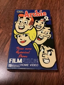 ARCHIE NO 2 BETA SMALL BOX (1969) FILMATION HOME VIDEO AUS RARE - Bild 1 von 1
