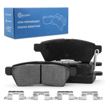 Novas pastilhas de freio traseiras de cerâmica para Nissan Frontier Xterra Suzuki Equator D1100 - Imagem 1 de 4