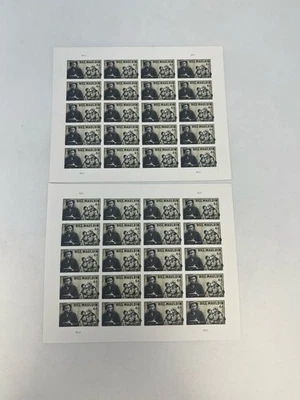 (2 SHEETS) Scott #4445 Cartoonist Bill Mauldin 2 Pane of 20 44¢ Stamps (2010) - Image 1 of 2