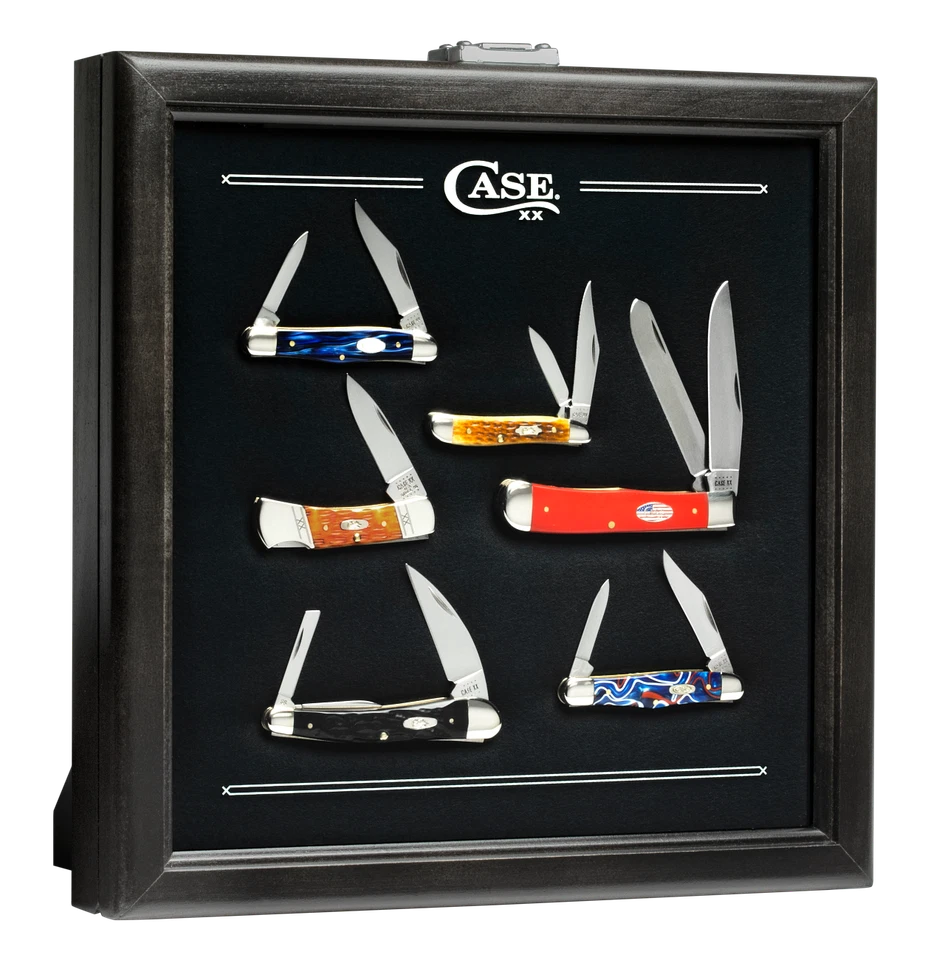 Cuchillos pequeños de madera negra y vidrio CASE XX 50990 Foto 1 de 1