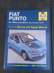 Fiat Punto (petrol) Haynes Workshop Manual from 1999 to 2003. - Picture 1 of 3