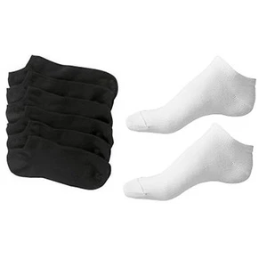 6x Children Kid Girl Boy Cotton Rich Trainer Liner Ankle Socks - Picture 1 of 1