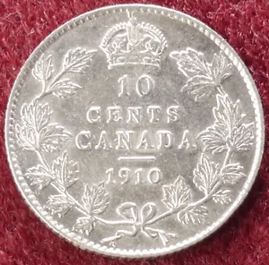 Canadá 10 centavos 1910 (C2104) - Imagen 1 de 2