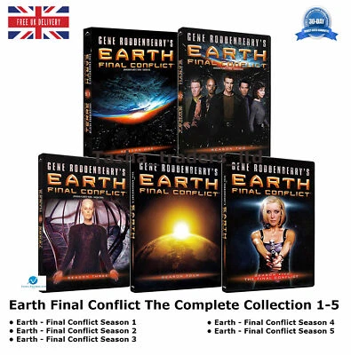 Earth - Final Conflict Season 1-5 - The Complete Part 1 2 3 4 5 Sealed DVD - Image 1 of 4