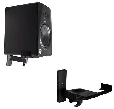 2) Rockville Wall Mount Swivel Brackets For Presonus Eris E3.5 Studio Monitors - Image 1 of 4