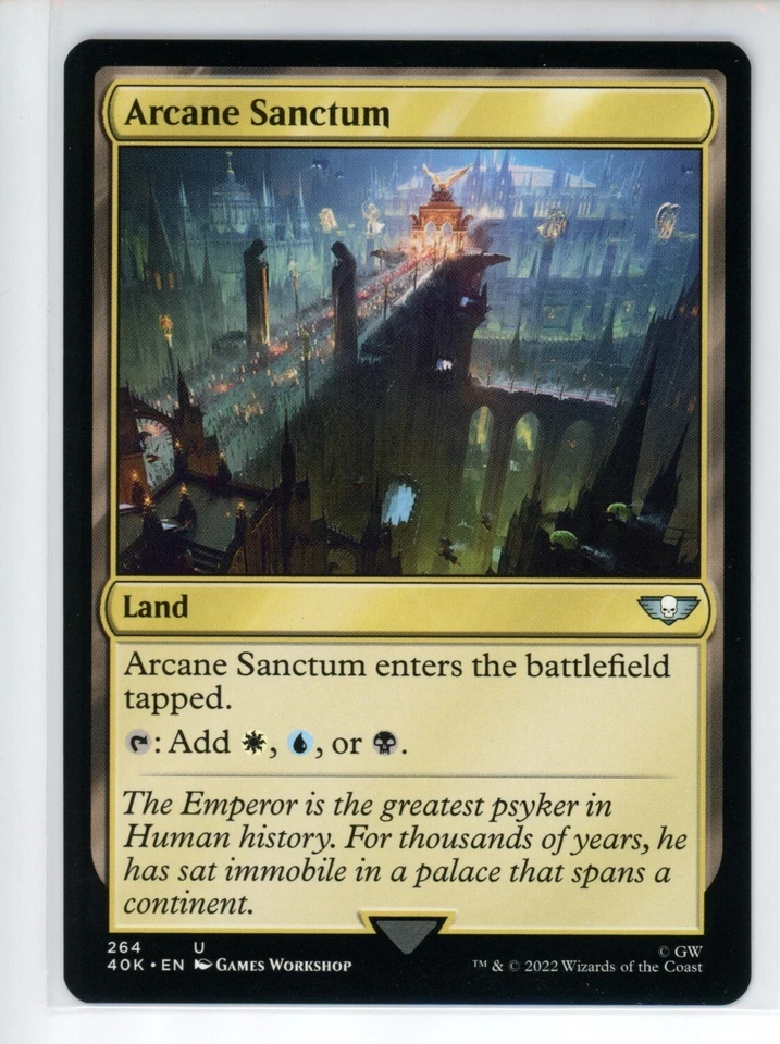 ARCANE SANCTUM Warhammer 40K #264 40K(NM+)(MTG) - Image 1 of 1