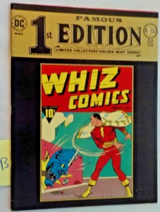 Famous First Edition F-4 Whiz Comics DC Shazam Billy Batson Sivana Treasury VF b - Picture 1 of 2