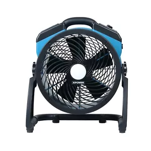 XPOWER P-21L Industrial Axial Air Mover with LED Spotlight - Picture 1 of 7