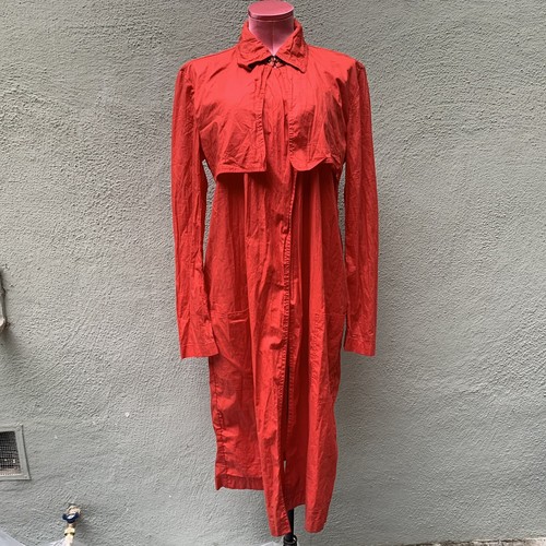 Giacca trench rosso Bottega Veneta manica lunga impermeabile? Donna casual 44