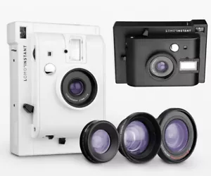Lomography Lomo'Instant Instax Mini fotocamera pellicola istantanea + set combinato 3 obiettivi - Foto 1 di 21