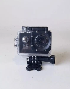 Sports Cam 1080P Waterproof 30M Action Full HD 2.0 In Screen Black - Picture 1 of 4