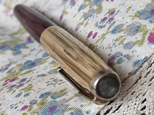Vintage USA Parker 51 Brown Fountain Pen, GT, 1/10 12K Rolled Gold Diamond Clip - Picture 1 of 15