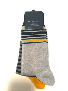 Tommy Hilfiger Trouser Socks 2-Pack Multicolor NWT - Picture 1 of 2